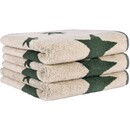 Cawö Cawo Édition de Noël 792 Étoiles Serviette beige