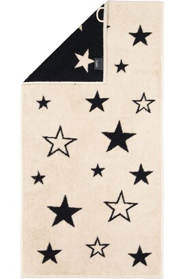 Cawo Christmas Edition 792 Stars Handdoek schwarz