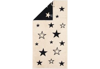 Cawo Christmas Edition 792 Stars Handdoek schwarz