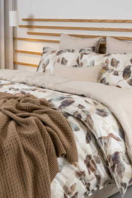 Dommelin Housse de couette Automne Satin 400TC Muscade 240x200/220cm
