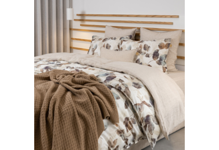 Dommelin Housse de couette Automne Satin 400TC Muscade 240x200/220cm