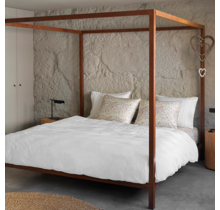 Dommelin Housse de couette Favo Satin 300TC White 140x200/220 cm