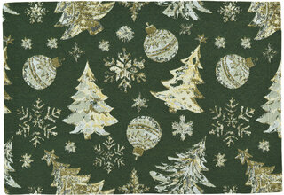 Sander set de table Crystal Tree 35x50 Fb. 02 - Vert