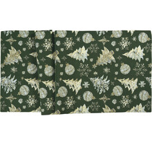 Sander tafelloper Crystal Tree 50x140 Fb. 02 - Groen