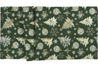 Sander tafelloper Crystal Tree 50x140 Fb. 02 - Groen