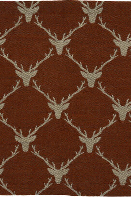 Sander placemat Antlers 35x50 Fb. 33 - Roestbruin