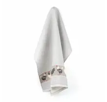Bunzlau Castle torchon Chickens Grey 65x65