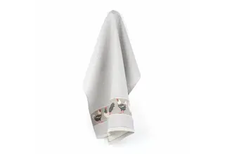 Bunzlau Castle torchon Chickens Grey 65x65