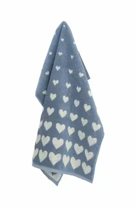 Bunzlau Castle torchon Hearts Grey 65x65