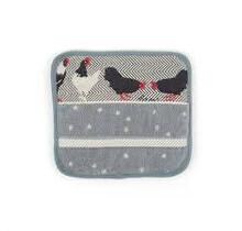Bunzlau Castle pannenlap Chicken New Grey