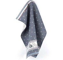 Bunzlau Castle theedoek Birds dark blue