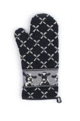 Gant de four Bunzlau Castle Cows New Black