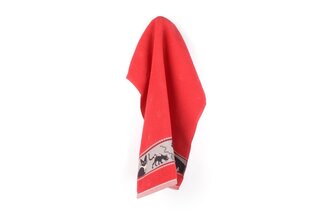 Bunzlau Castle keukendoek Cats red