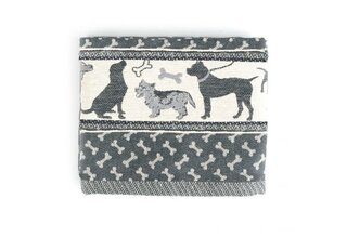 Bunzlau Castle theedoek Dog black 65x65