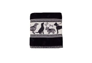 Bunzlau Castle keukendoek Dog black 53x60