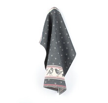 Bunzlau Castle torchon Birds Black