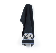 Bunzlau Castle keukendoek Cats black