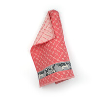 Bunzlau Castle theedoek Cows Red 65x65