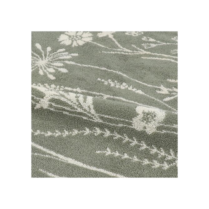 Bunzlau Castle Keukendoek Wild Flowers Dark Green