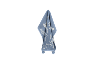 Bunzlau Castle Torchon de Cuisine Fleurs Sauvages Gris-Bleu