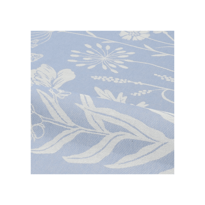 Bunzlau Castle Theedoek Wild Flowers Grey-Blue