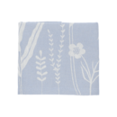 Bunzlau Castle Bunzlau Castle Theedoek Wild Flowers Grey-Blue