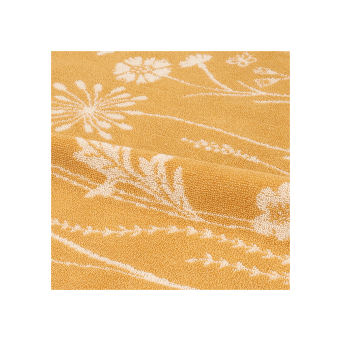 Bunzlau Castle Keukendoek Wild Flowers Yellow