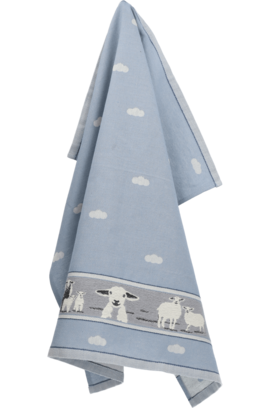 Bunzlau Castle Torchons Mouton Gris Bleu