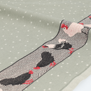 Bunzlau Castle Bunzlau Castle Theedoek  Chickens  Dark Green