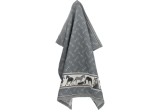 Bunzlau Castle Torchon Cheval Anthracite