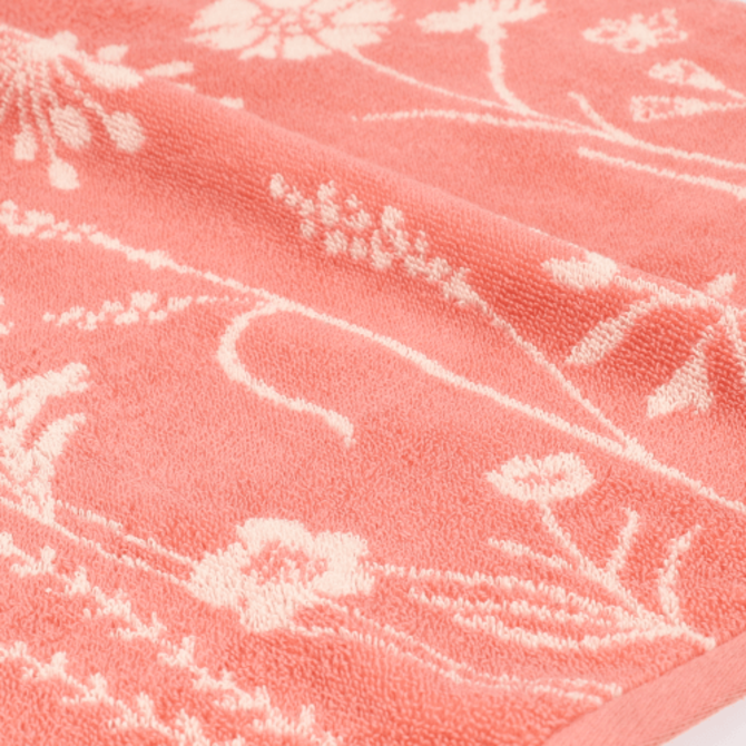 Bunzlau Castle Keukendoek Wild Flowers Pink