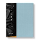 Dommelin Drap-housse Dommelin Uni Percale 200TC 591 Bleu Pastel 160x200/30
