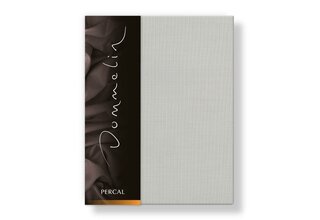 Drap-housse Dommelin Uni Percale 200TC 523 Argent 140x200/30