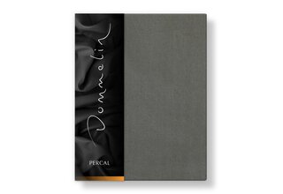 Drap-housse Dommelin Uni Percale 200TC 554 Gris Ardoise 90x200/30