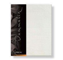 Drap-housse Topper Dommelin Uni Percale 200TC 528 Écru 90x200/9