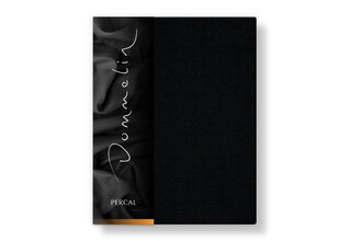 Drap-housse Dommelin Uni Percale 200TC 533 Noir 90x200/30