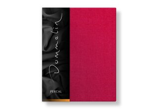 Dommelin Drap-housse Topper Uni Percale 200TC 579 Cerise 90x220/9