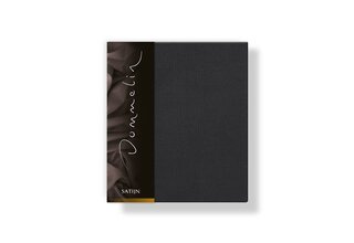 Taie d'oreiller Dommelin Uni Satin 300TC 556 Charbon 50x70