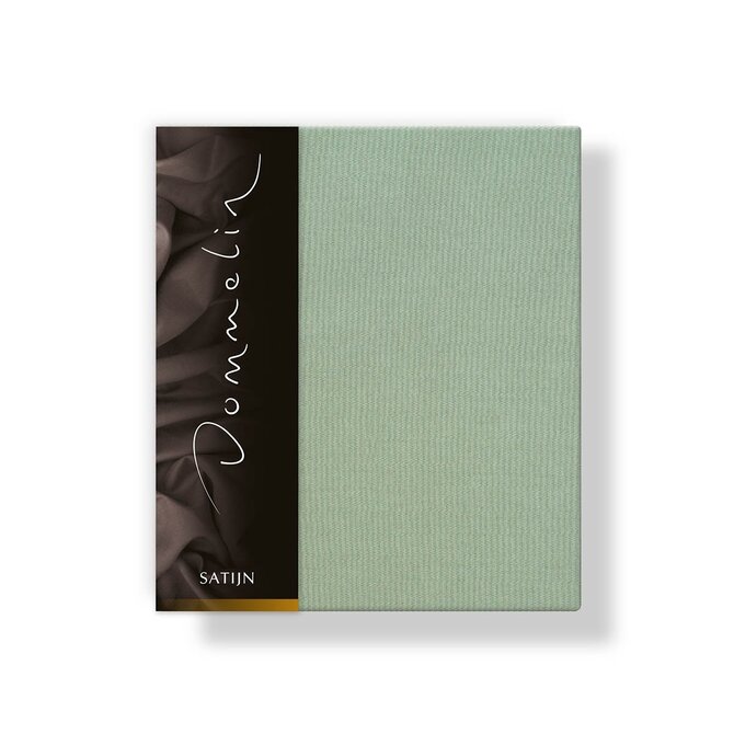 Dommelin Taie d'oreiller Uni Satin 300TC 551 Vert Sapin 50x70