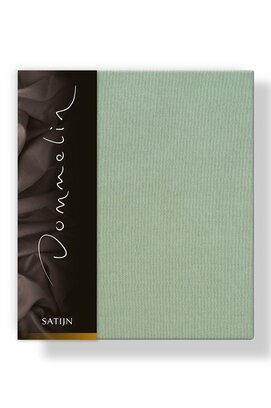 Taie d'oreiller Dommelin Uni Satin 300TC 551 Vert Sapin 60x70