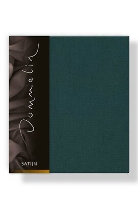 Taie d'oreiller Dommelin Uni Satin 300TC 536 Vert Antique 60x70