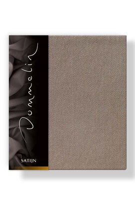 Taie d'oreiller Dommelin Uni Satin 300TC 534 Muscade 50x70