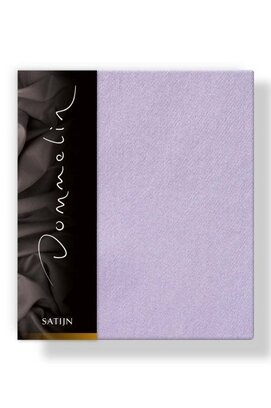 Taie d'oreiller Dommelin Uni Satin 300TC 581 Lilas 50x70