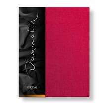 Drap-housse Dommelin Uni Percale 200TC 579 Cerise 90x200/30