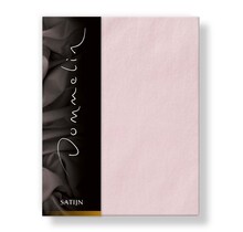 Drap-housse Uni Satin 300TC 530 Rose clair 180x200/30