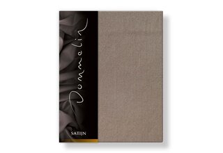 Drap-housse Uni Satin 300TC 534 Muscade 80x200/30