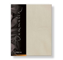 Drap-housse Dommelin Uni Percale 200TC 518 Camel 180x200/30