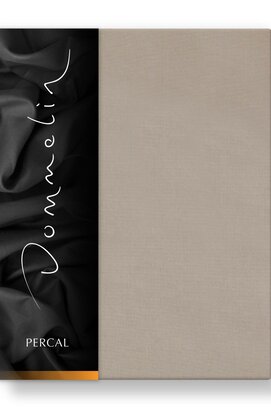 Drap-housse Dommelin Uni Percale 200TC 514 Kaki 200x200/30