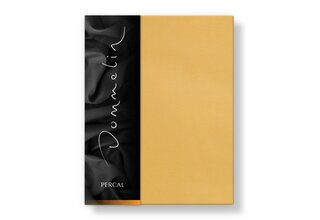 Drap-housse Dommelin Uni Percale 200TC 546 Ocre Jaune 140x200/30