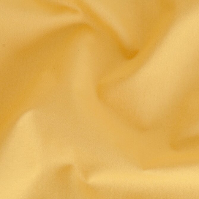 Drap-housse Uni Percale 200TC 546 Ocre Jaune 140x200/30